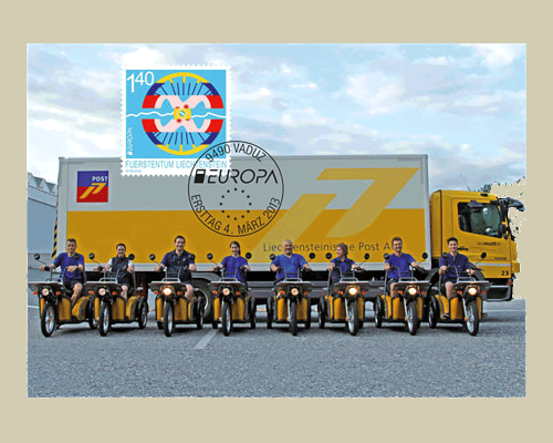 Europa 2013 - Postfahrzeuge - Maximumkar