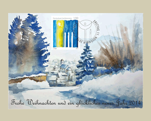 Carte de Noël 2013