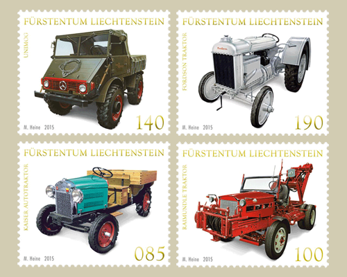Collection en Liechtenstein : véhicules