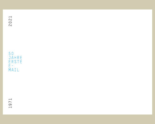 50e anniversaire du premier e-mail