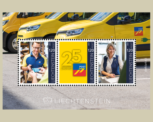 25 Jahre Liechtensteinische Post