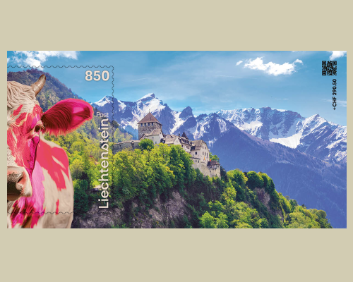 Crypto Stamp CHLI - Pink