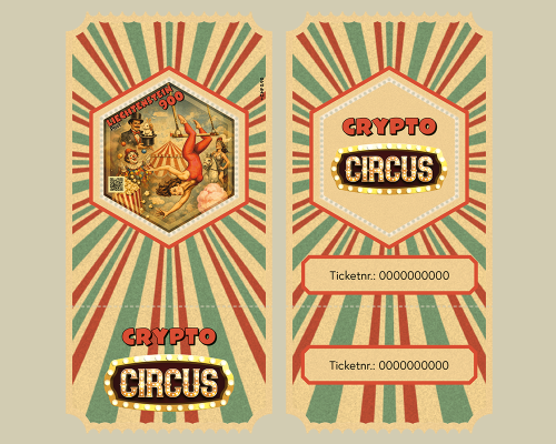 Crypto Circus "Die Akrobatin" Rot