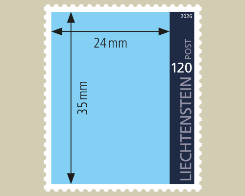 Bogen A-Post Inland (Hochformat)