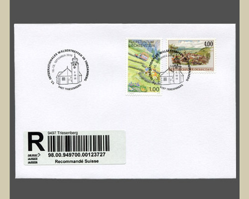 Sonderbeleg - 17. Internationales Walser