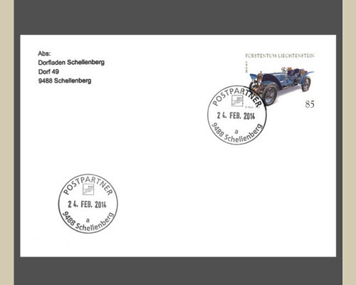 Sonderbeleg - Erstverwendung Datumstempe