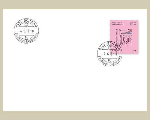 Enveloppe spéciale  Ersatz Datumstempel