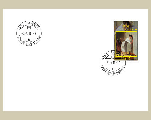 Enveloppe spéciale Ersatz Datumstempel R