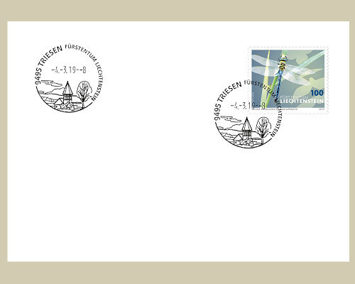 Special Cover - Ersatz Ortswerbestempel