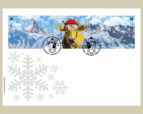 Sonderbeleg - Crypto Stamp CHLI 2.0 Gelb