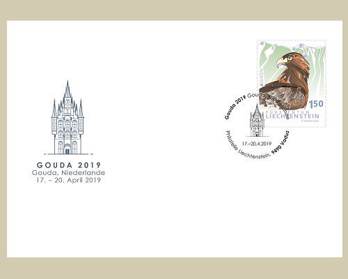 Stamp fair cover - Gouda 2019