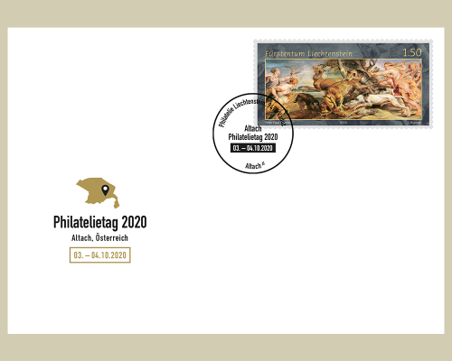 Messebeleg - Philatelietag 2020 Altach,