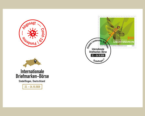 Messebeleg - Int. Briefmarken-Börse, Sin