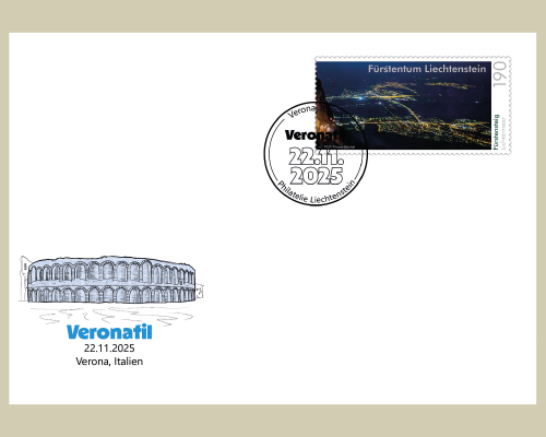 Enveloppe commémorative - Veronafil 2025