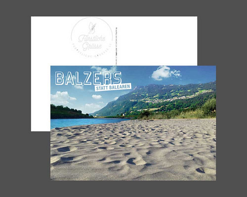 Ansichtskarte - Liechtenstein - Balzers