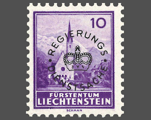 Timbres-poste courants 1934/1935 avec su