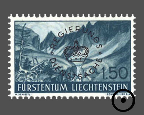 Timbres-poste courants 1937/1938 avec su