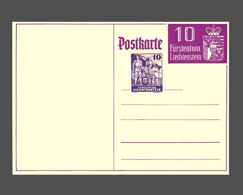 Carte postale: Emblèmes
