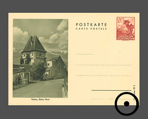 Carte postale: Gentian