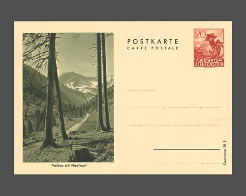 Carte postale: Gentian