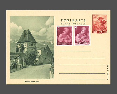 Carte postale: Gentian