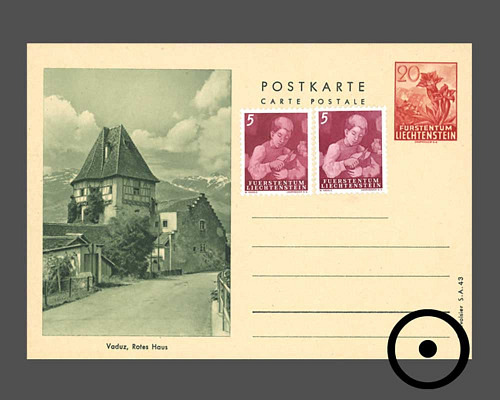 Carte postale: Gentian