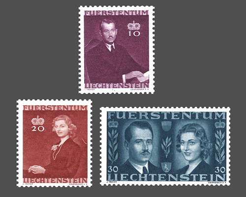 Vermählung von Fürst Franz Josef ll. und