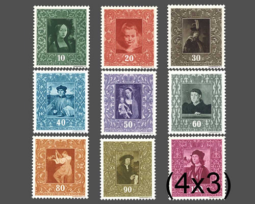 Gemälde aus der fürstlichen Galerie in V