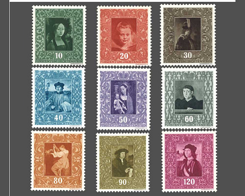 Gemälde aus der fürstlichen Galerie in V