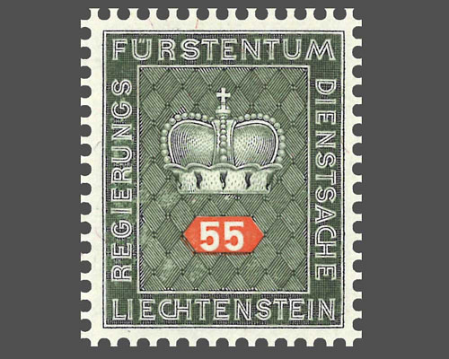 Fürstenkrone / weisses Papier