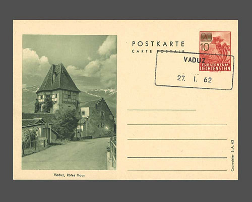 Postcard: Gentian