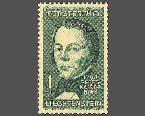 100. Todestag von Peter Kaiser