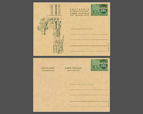 Reply coupon: Municipal coat of arms