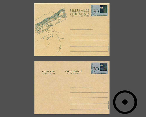 Carte-réponse: drapeau du pays