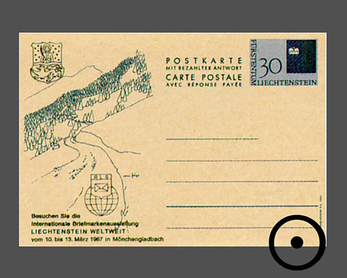Antwortkarte: Landesflagge