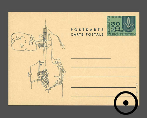 Postcard: Municipal coat of arms