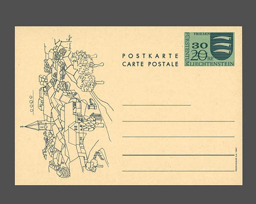 Postcard: Municipal coat of arms