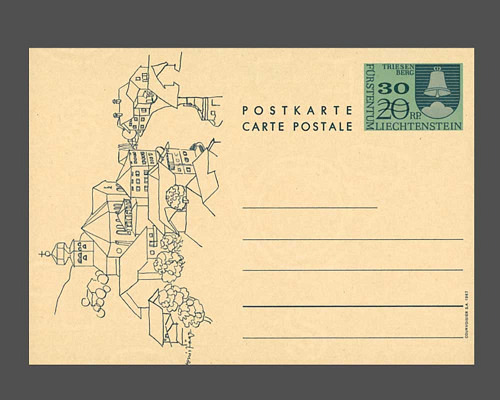Carte postale: Armoiries de la commune