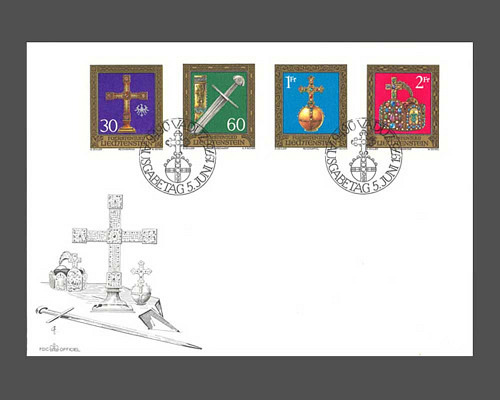 Insignes impériaux - Chambre du Trésor -
