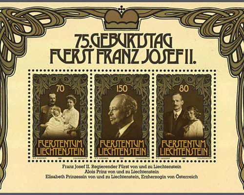 75th Birthday of Prince Franz Josef ll.