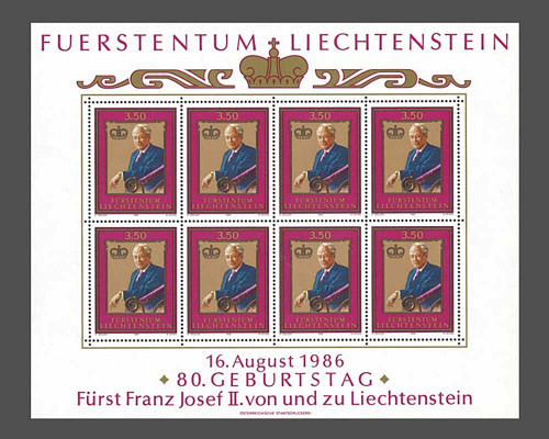 80ème anniversaire du prince Franz Josef