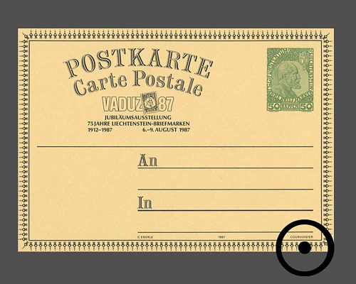 Postcard: Prince Johann ll.