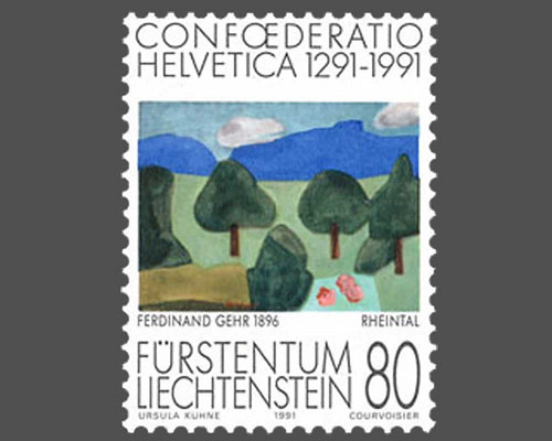 Hommage à la Suisse - Peintures