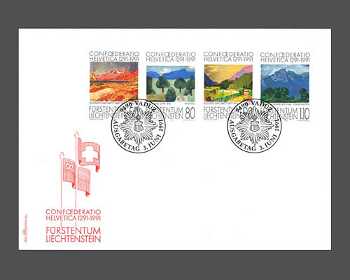 Hommage an die Schweiz - Gemälde