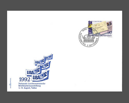 10. Briefmarkenausstellung - LIBA 92