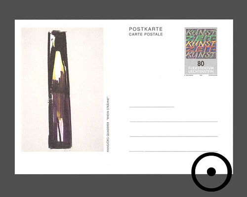 Postkarte: Zeitgenössische Kunst