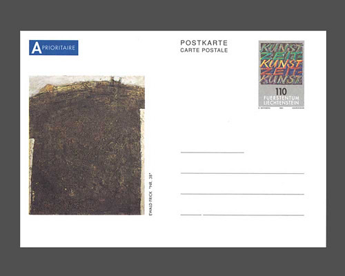 Postkarte: Zeitgenössische Kunst