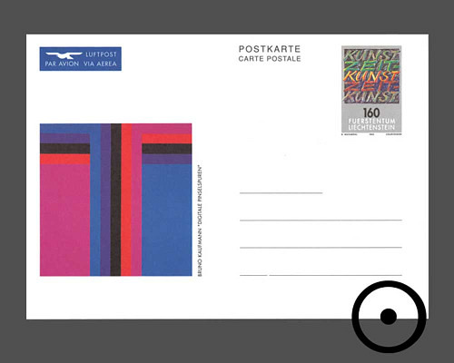 Carte postale: Art contemporain