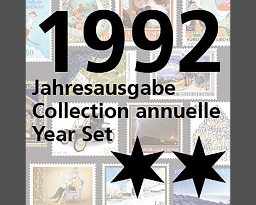Collection annuelle 1992 - Série **