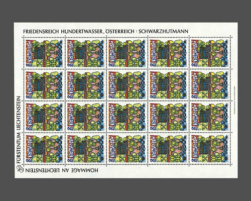 Hommage an Liechtenstein - Hundertwasser
